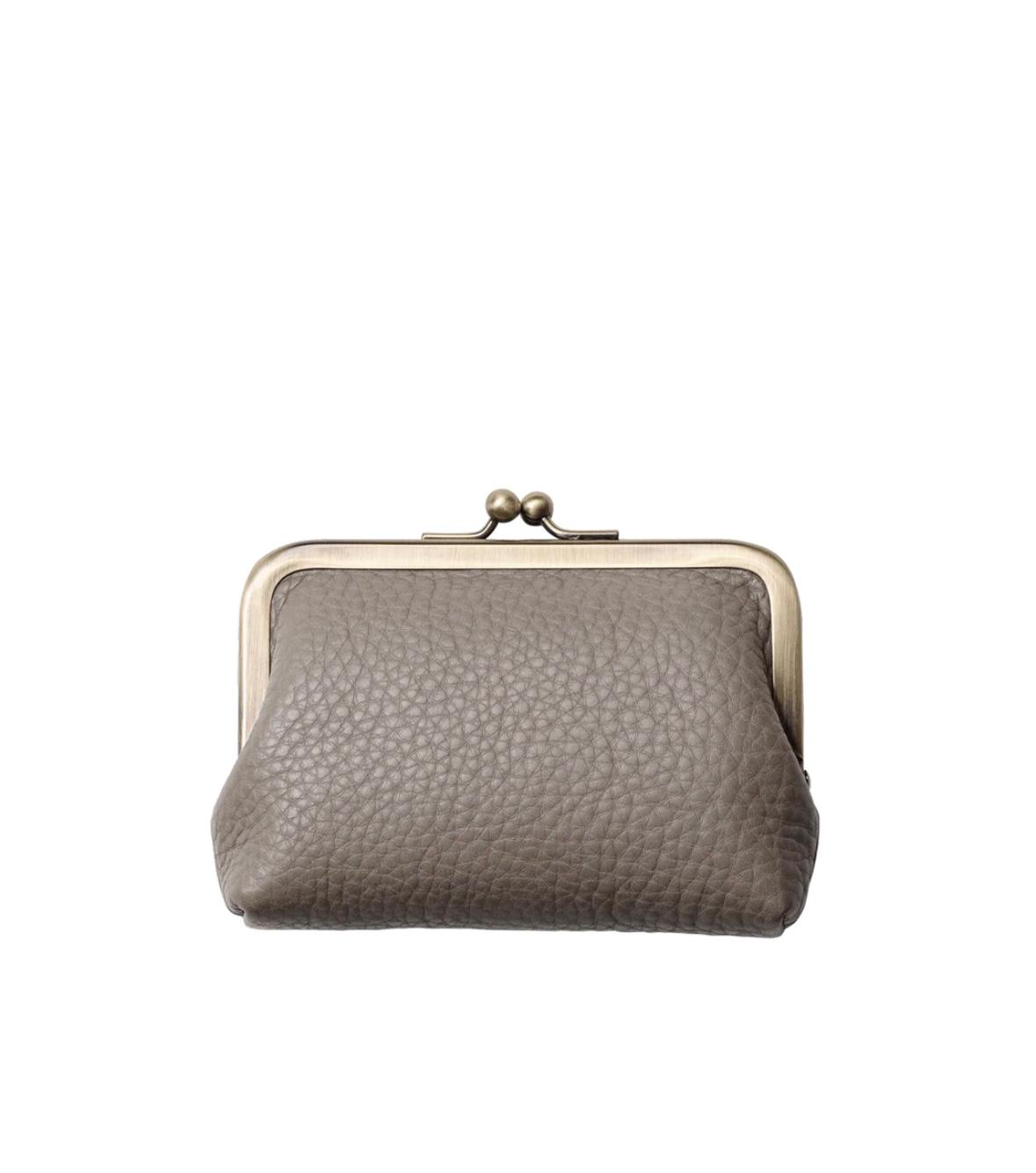 Porte-Monnaie en Cuir Grainé