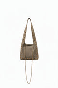 Sac Suède en Croute de Cuir