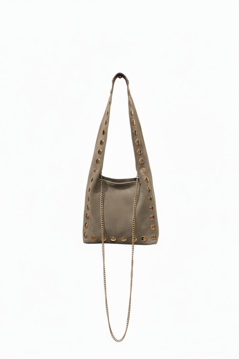Sac Suède en Croute de Cuir