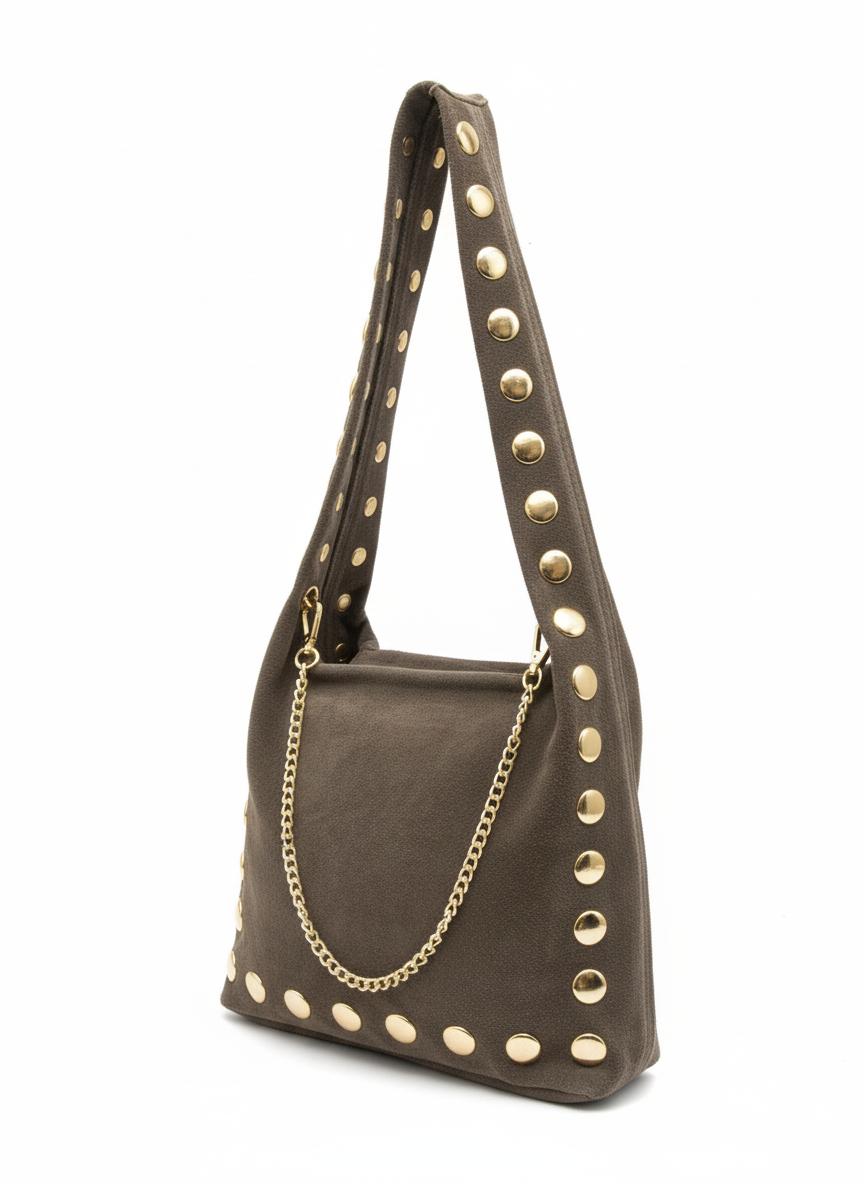 Sac Suède en Croute de Cuir