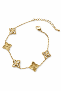 Bracelet Trèfle & Fleurs