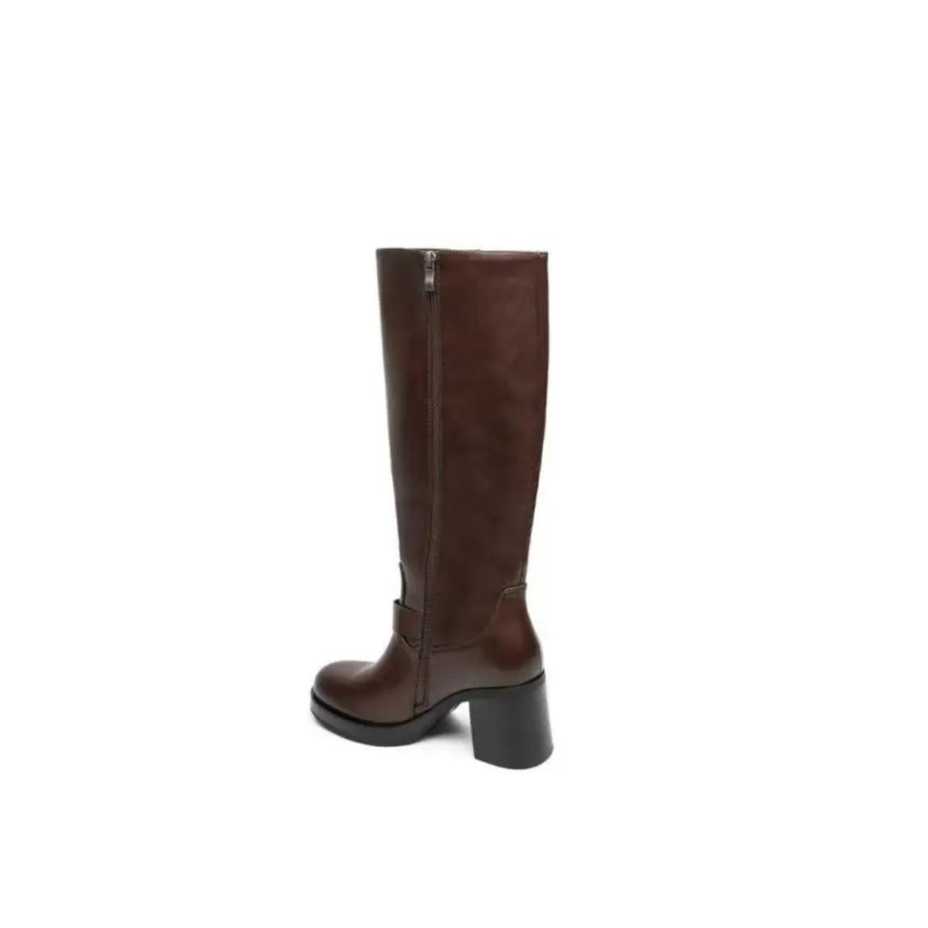 Bottes Hautes à Talons Épais