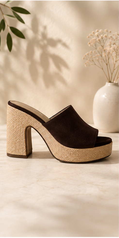 Mules à talons