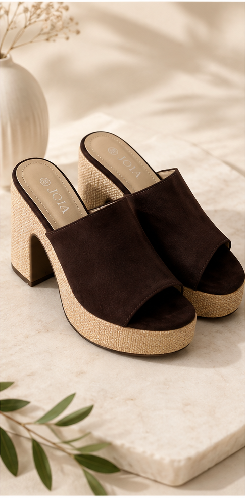 Mules à talons
