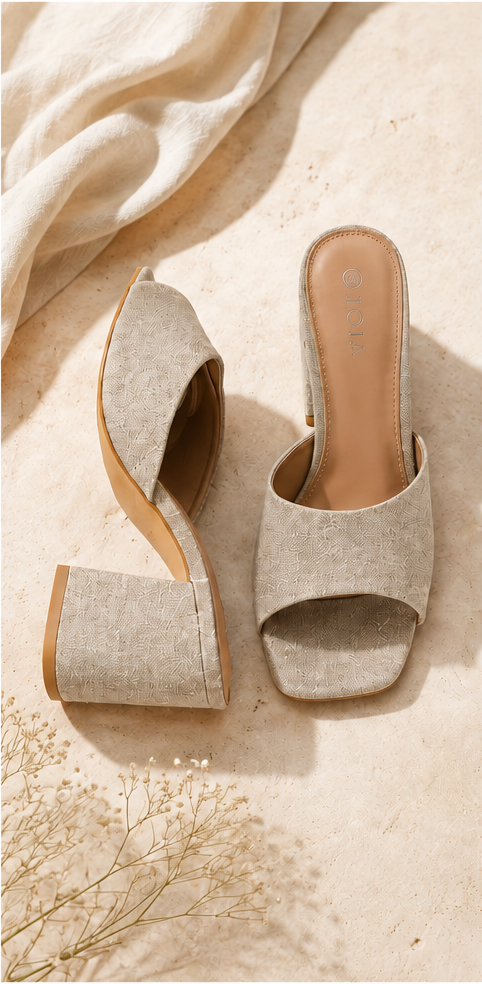 Mules à talons