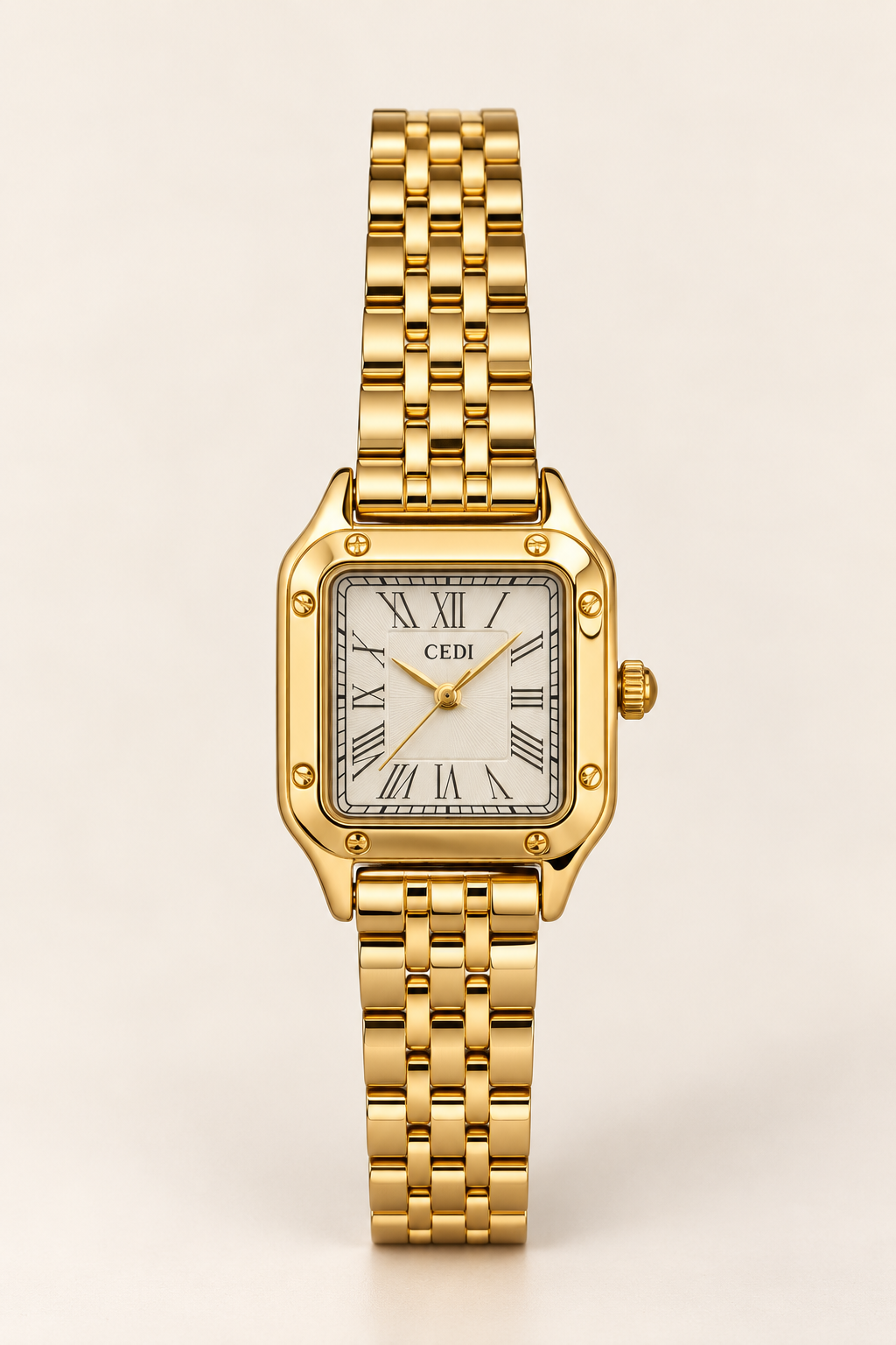 Montre dorée